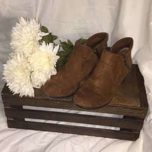 American Rag-cognac booties